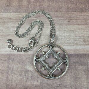 Brighton Morena Silver Pendant Necklace